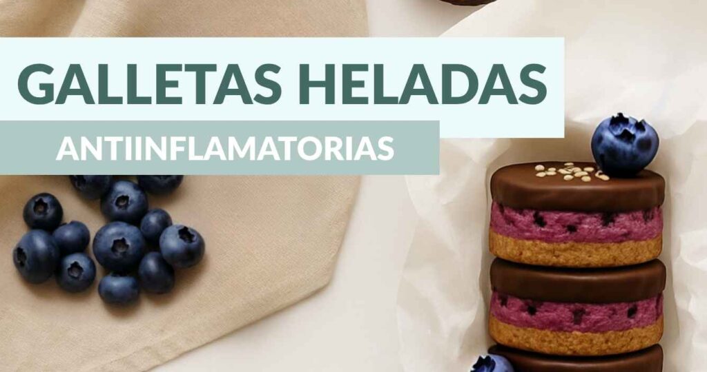 Galletas heladas antiinflamatorias